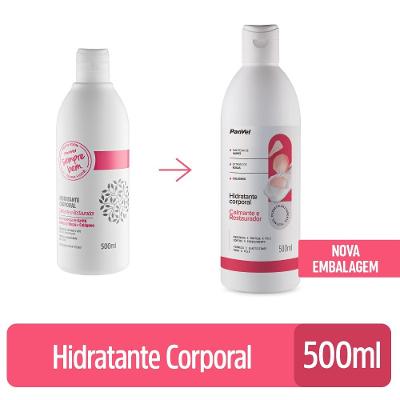 Creme Hidratante Manteiga De Karité Extrato De Rosas E Colágeno Panvel 500ml
