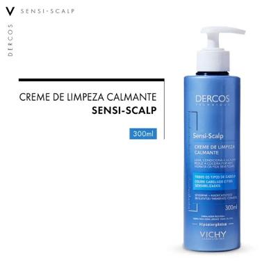 Creme De Limpeza Capilar Vichy Dercos Sensi-scalp 300ml