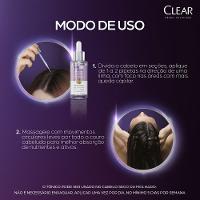 Tônico Capilar Clear Women Derma Solution Antiqueda Com 60ml - 5