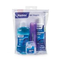 Kit Viagem Panvel Gel Dental + Escova Dental + Enxaguatório + Fio Dental - 2