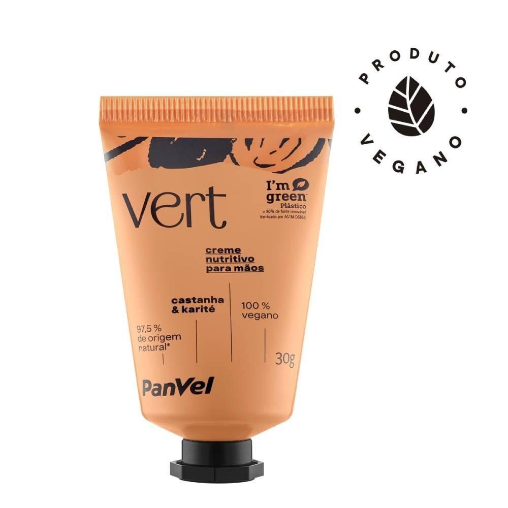 Creme Para Mãos Panvel Vert Castanha E Karité 30g - 1