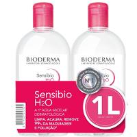 Kit Água Micelar Bioderma Sensibio H2o 500ml + 500ml - 1