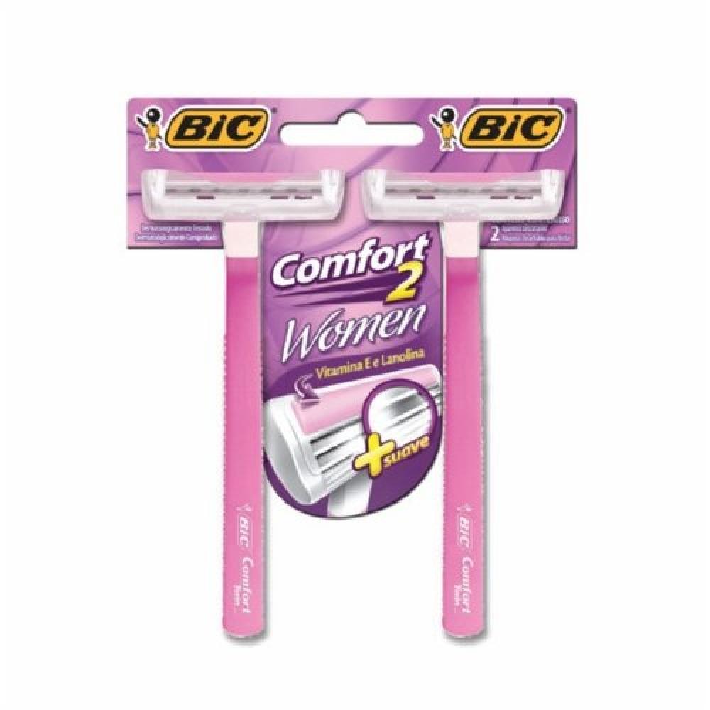 Aparelho Depilatório Bic Comfort 2 Women Com 2 Unidades - 1