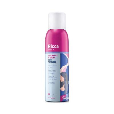 Shampoo A Seco Ricca Sem Perfume 150ml