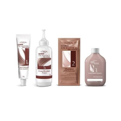 Tintura Imedia Excellence Loreal Paris Permanente Sem Amônia 3u Castanho Escuro Universal