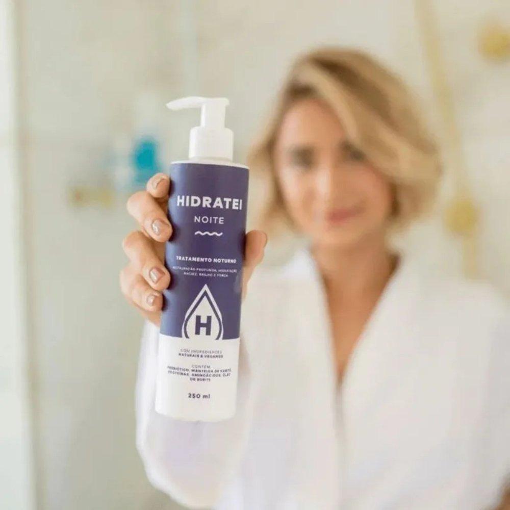 Creme Capilar Hidratei Tratamento Noturno 250ml - 3