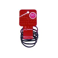 Elástico Para Cabelo Ricca 6mm R/896 Com 6 Unidades - 1