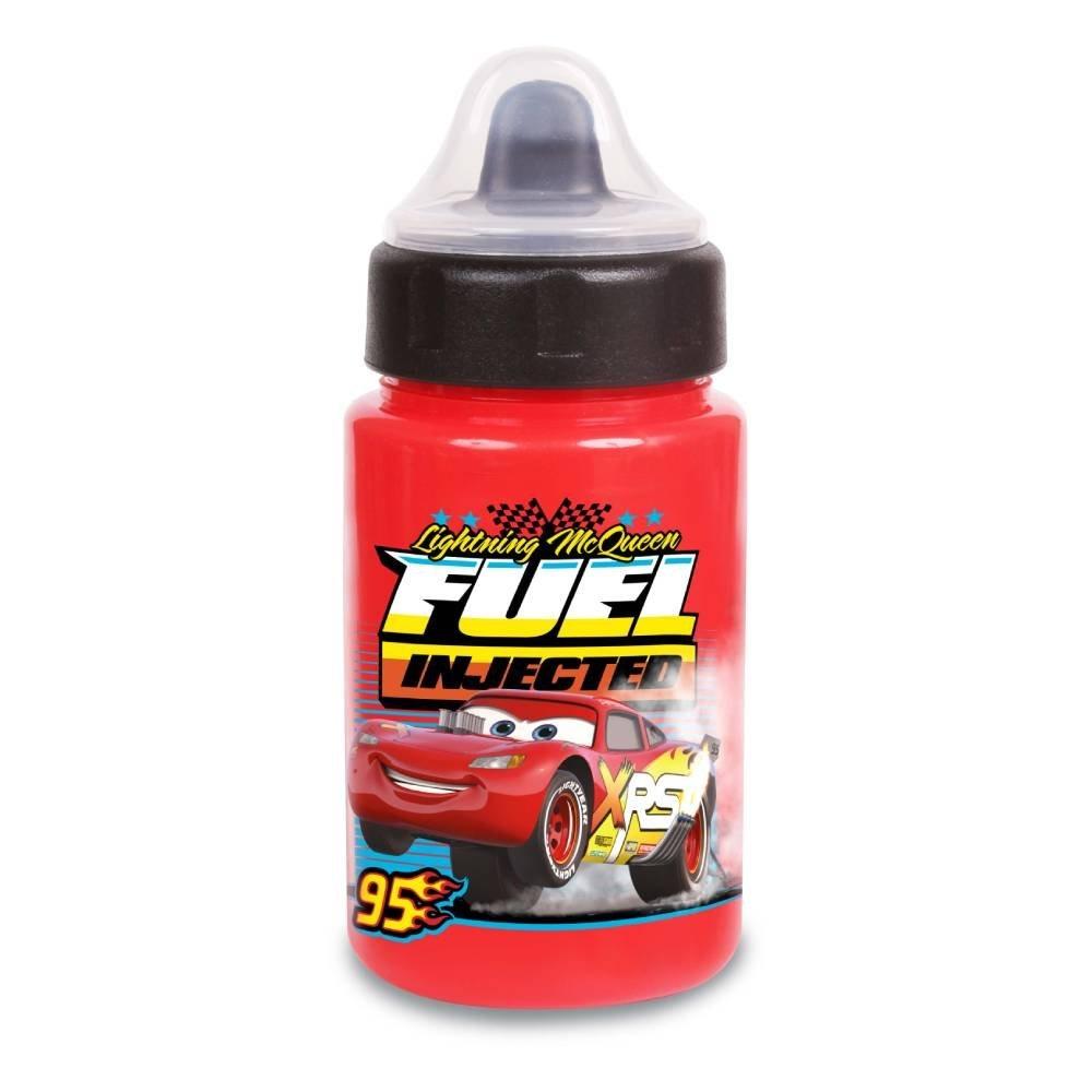 Copo Com Válvula Redutora De Pingos Baby Go Carros Vermelha 340ml - 1