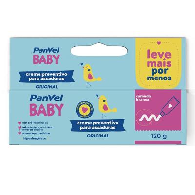 Creme Preventivo Para Assaduras Panvel Baby 120g