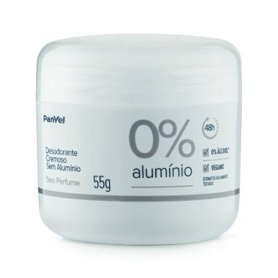 Desodorante Creme Sem Alumínio Sem Perfume Panvel 55g