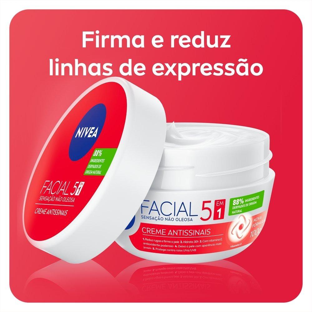 Creme Facial Nivea Antissinais Ultraleve 7 Em 1 100g - 3