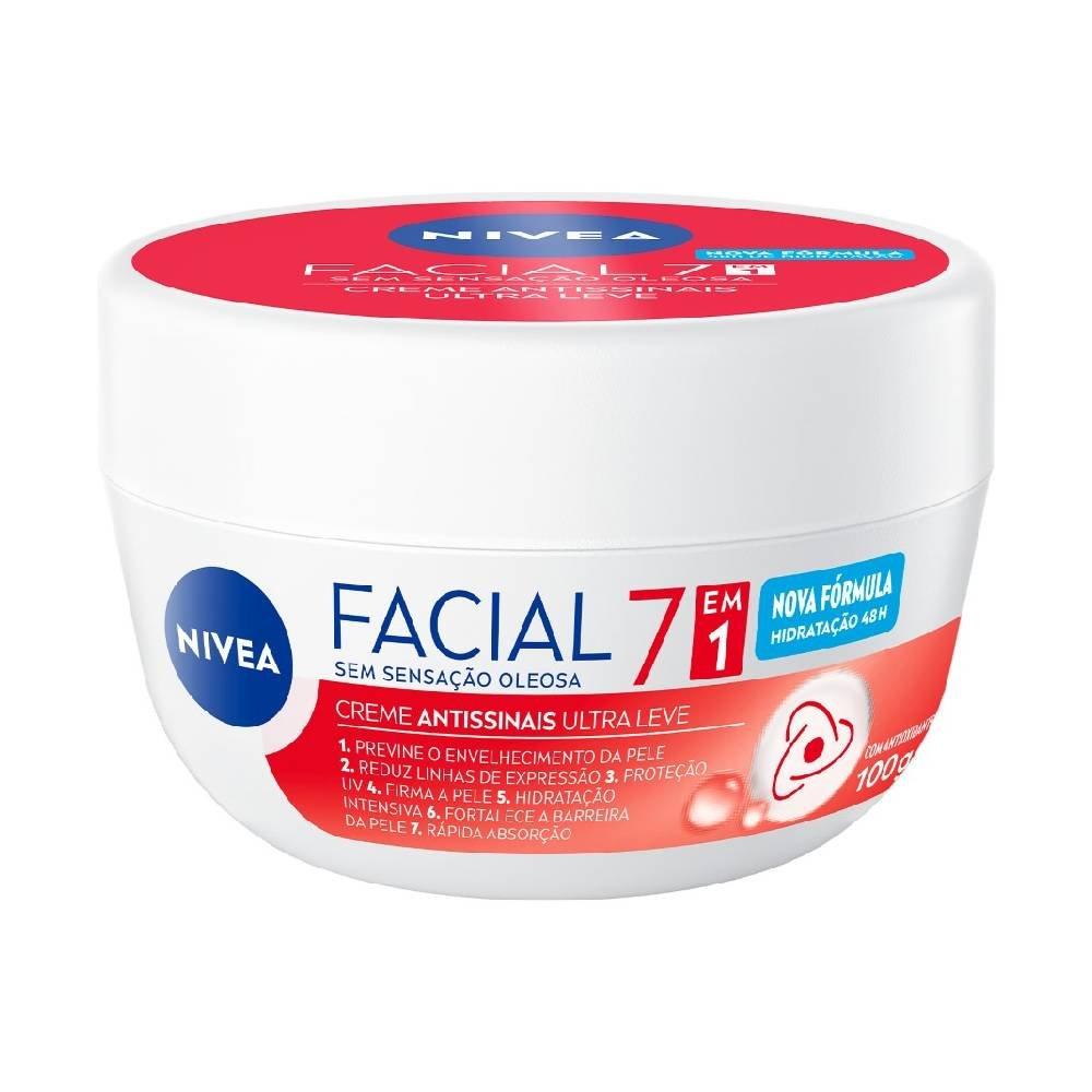 Creme Facial Nivea Antissinais Ultraleve 7 Em 1 100g - 5