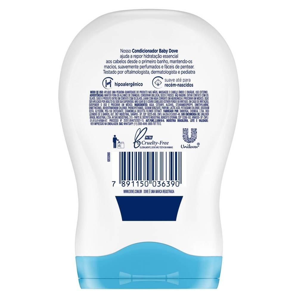 Condicionador Baby Dove Hidratação Enriquecida 200 Ml - 3