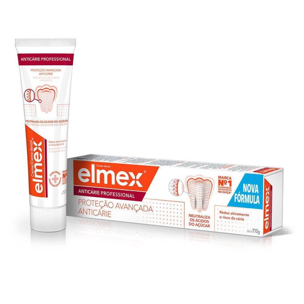 Creme Dental Anticárie Elmex Anticárie Professional 110g - 4