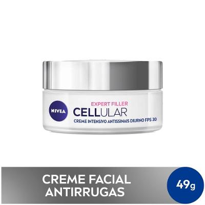 Creme Facial Antissinais Nivea Cellular Filler Dia Fps 30 49g