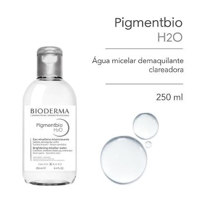 Água Micelar Clareadora Bioderma Pigmentbio H2o 250ml