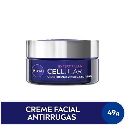 Creme Facial Antissinais Nivea Cellular Filler Noite 49g