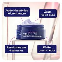Creme Facial Antissinais Nivea Cellular Filler Noite 49g - 4
