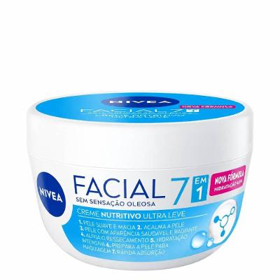 Creme Facial Nivea Nutritivo Ultraleve 7 Em 1 100g