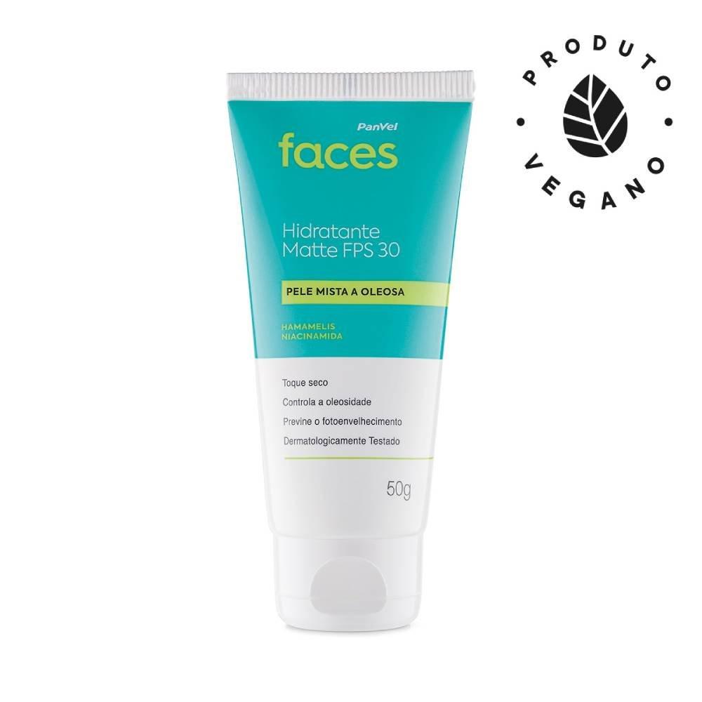 Hidratante Facial Matte Panvel Faces Pele Mista A Oleosa Fps30 50g - 1