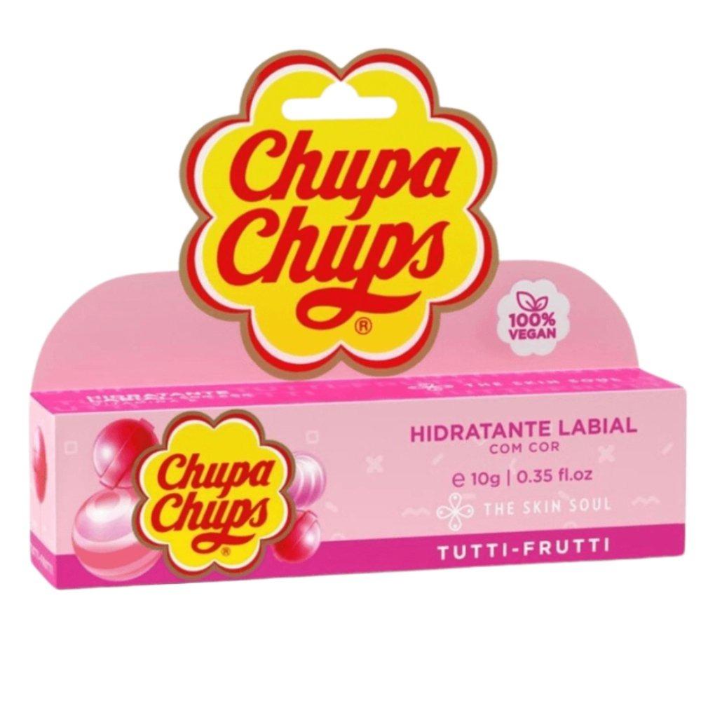 Hidratante Labial Chupa Chups Tutti-frutti 10g - 1