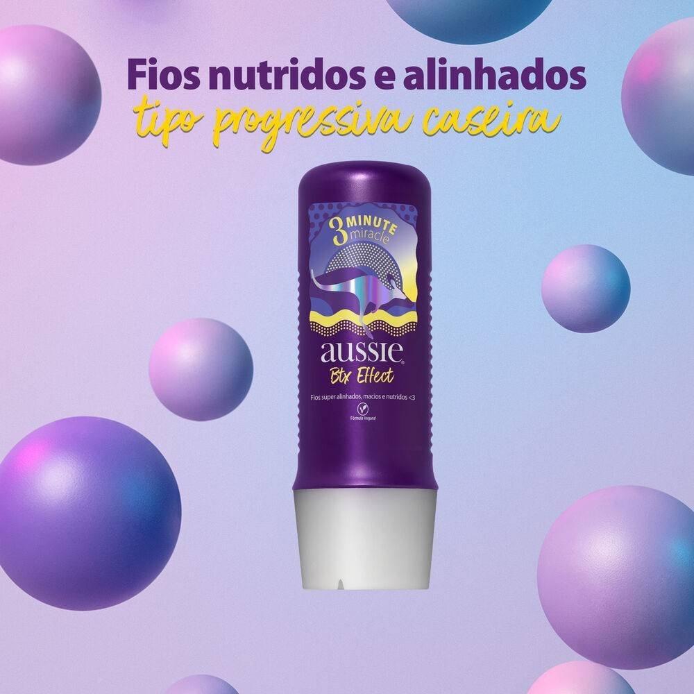 Tratamento Aussie Botox Effect 3 Minutos Milagrosos Fios Nutridos E Alinhados 236ml - 3