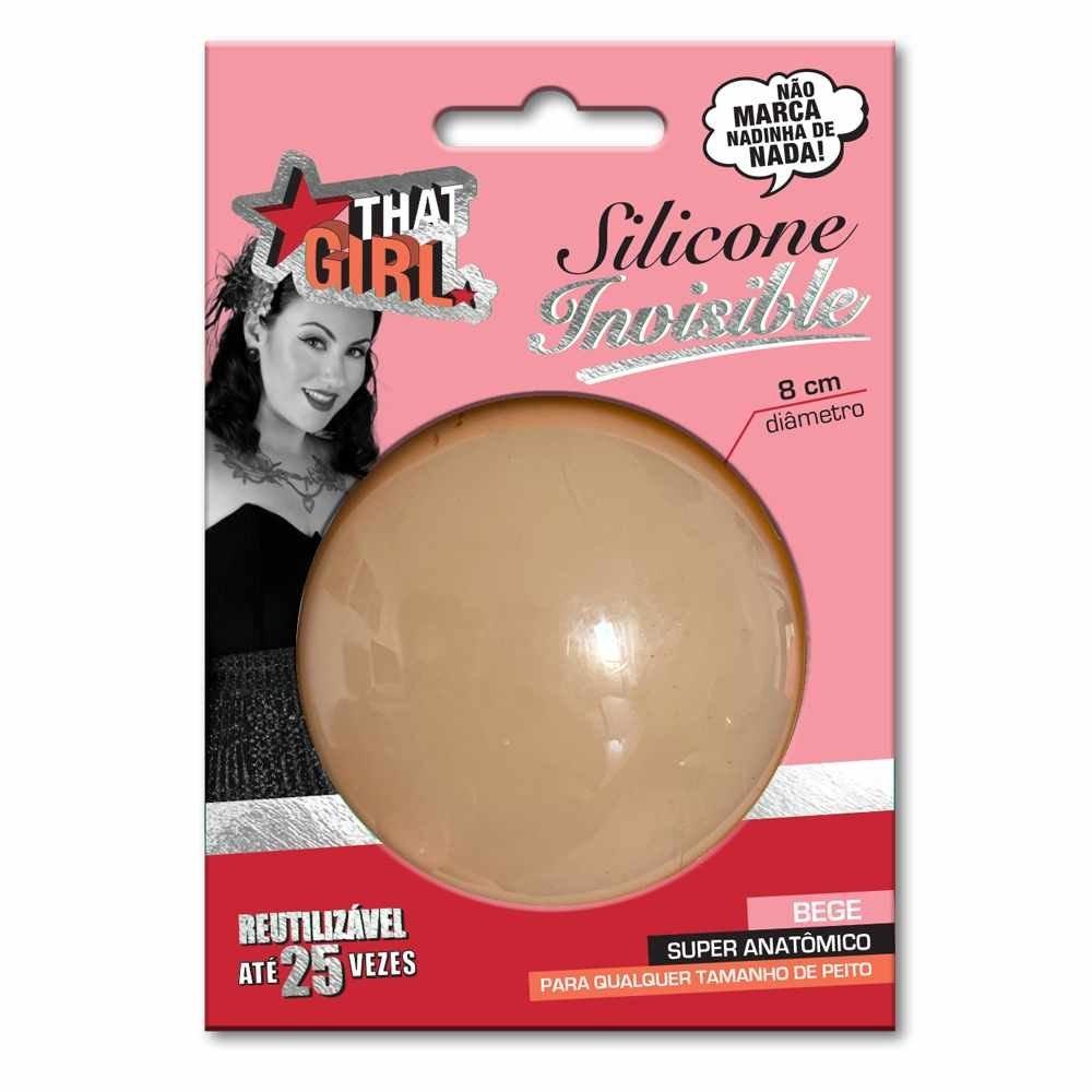 That Girl Silicone Para Seio Invisible Cor Bege - 1
