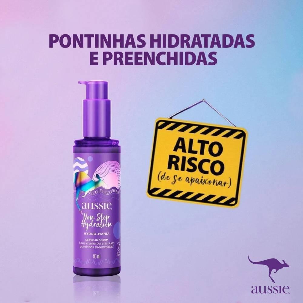 Leave-in E Sérum Capilar Aussie Hydro-mania 95 Ml - 2