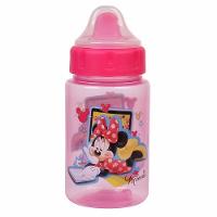 Copo Com Válvula Redutora De Pingos Baby Go Minnie Rosa 340ml - 1