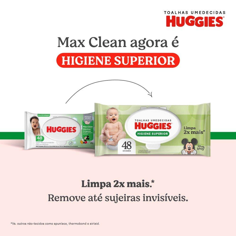 Lenços Umedecidos Huggies Higiene Superior Limpam 2x Mais Com 96 Unidades - 2
