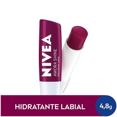 Hidratante Labial Nivea Amora Shine 4,8g