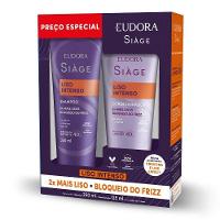 Kit Eudora Siàge Liso Intenso Shampoo 250ml + Condicionador 125ml - 1