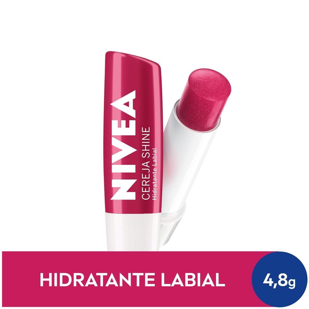 Hidratante Labial Nivea Cereja Shine 4,8g - 5