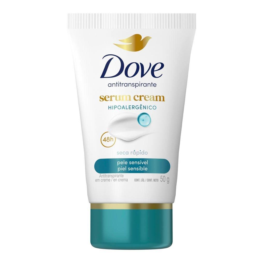 Desodorante Dove Creme Sérum Pele Sensível 50g - 7