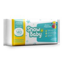 Toalhas Umedecidas Snow Baby Recém Nascido 140 Unidades - 1