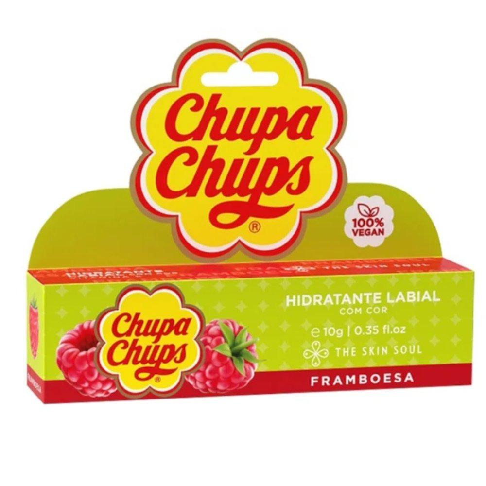 Hidratante Labial Chupa Chups Framboesa 10g - 1