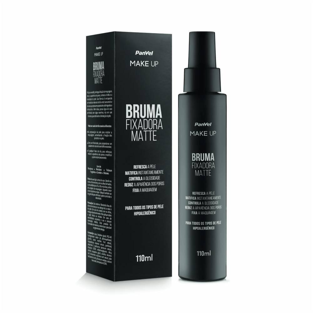 Bruma Facial Fixadora Matte Panvel Make Up 110ml - 1