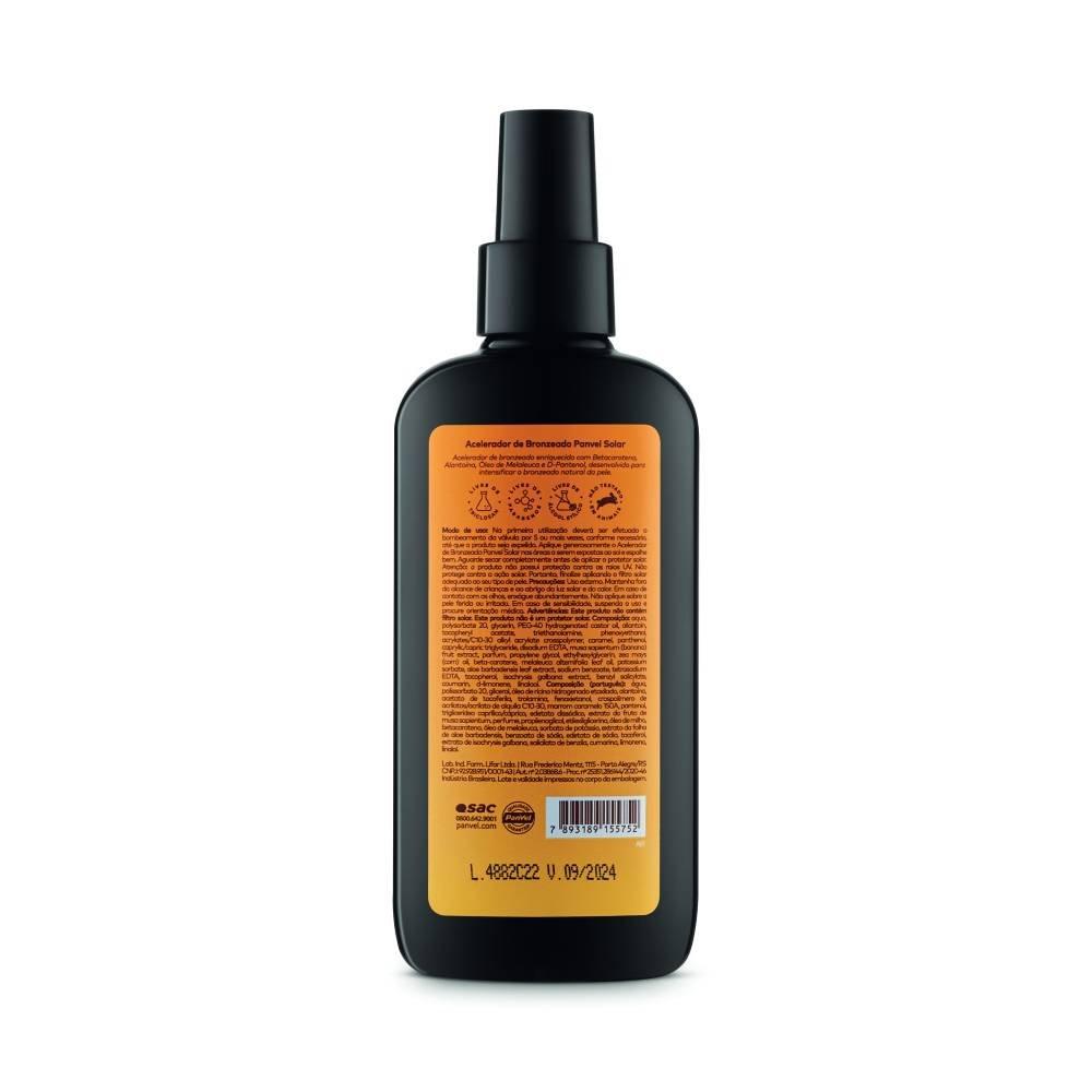 Acelerador De Bronzeado Em Spray Panvel 200ml - 2