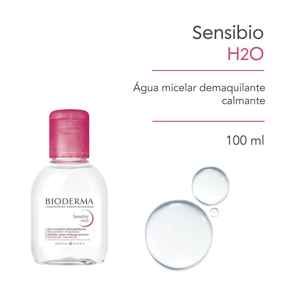 Água Micelar Bioderma Sensibio H2o Dermatológica Calmante Para Peles Normais A Sensíveis 100ml - 1