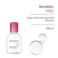 Água Micelar Bioderma Sensibio H2o Dermatológica Calmante Para Peles Normais A Sensíveis 100ml - 1