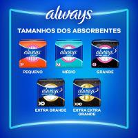 Absorvente Always Tamanho Xxg Suave Com Abas Noites Tranquilas 10 Unidades - 4