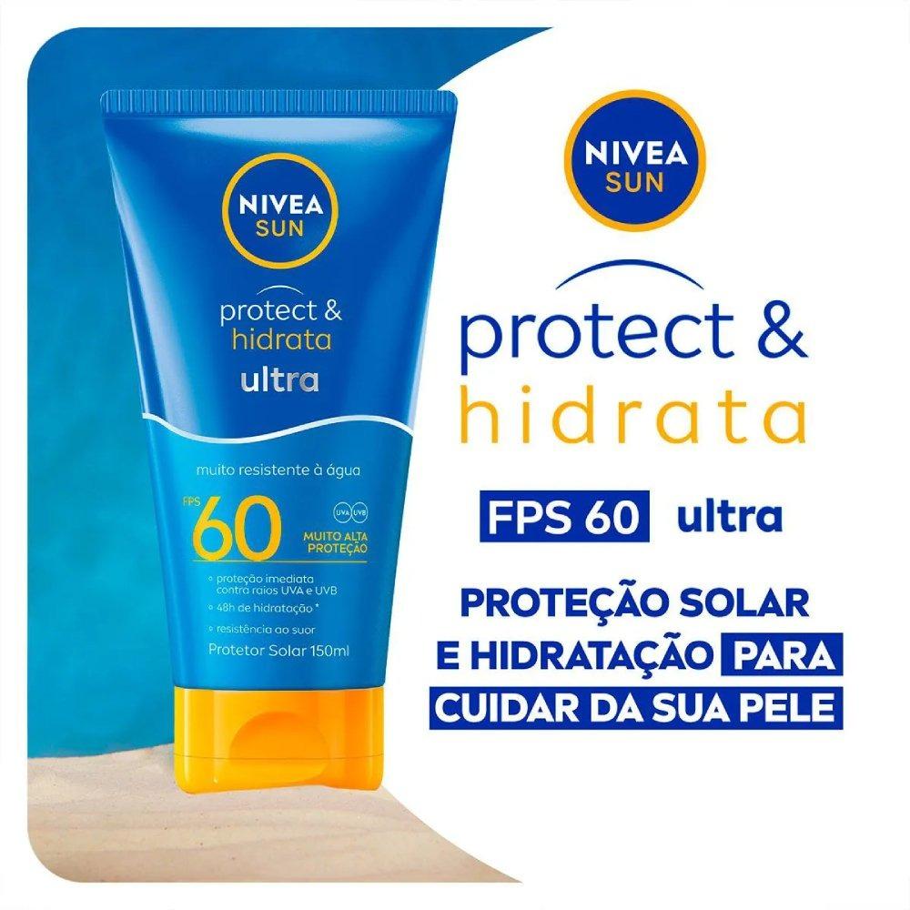 Protetor Solar Corporal Nivea Sun Protect E Hidrata Ultra Fps60 150ml - 2