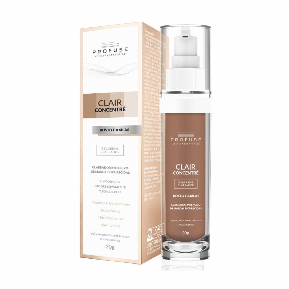Gel Creme Clareador Rosto E Axilas Profuse Clair Concentre 30g - 1