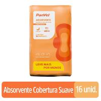 Absorvente Panvel Essencial Suave Com Abas 16 Unidades - 1