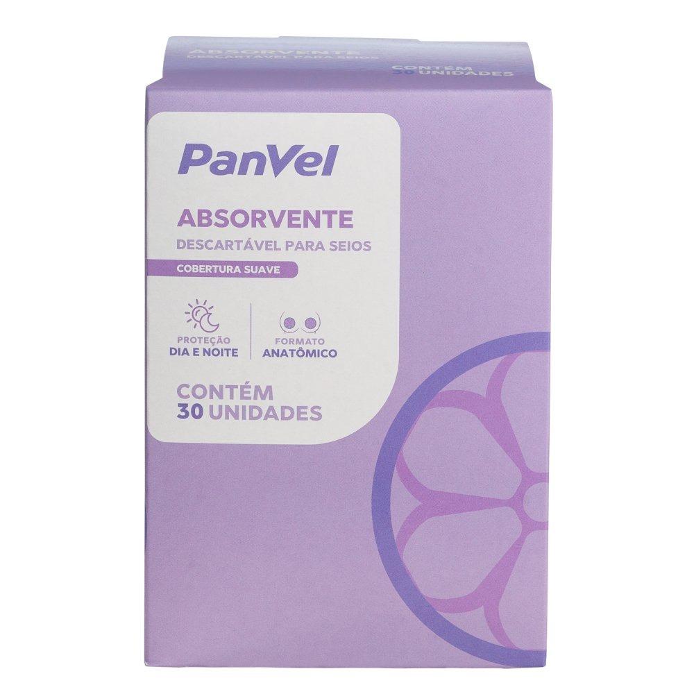 Absorvente Para Seios Panvel Essencial Com 30 Unidades - 1