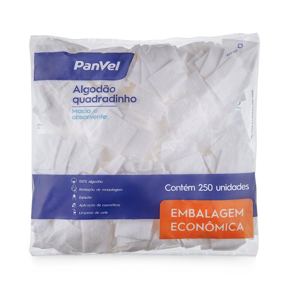 Algodão Quadradinho Panvel Com 250 Unidades - 1