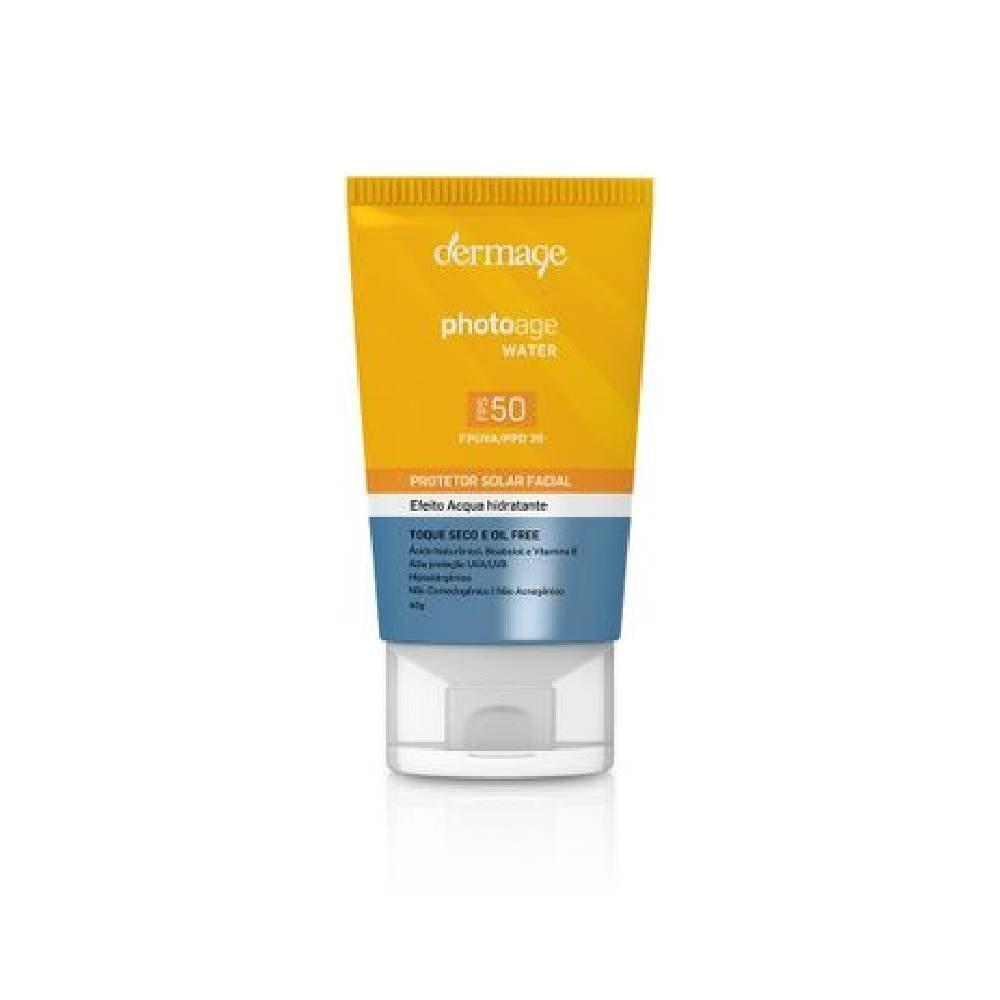 Protetor Solar Facial Dermage Photoage Water Fps50 40g - 1