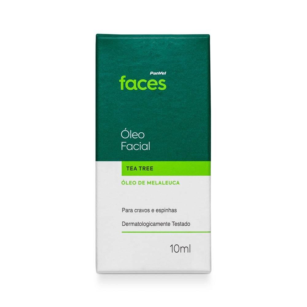 Óleo Facial Para Cravos E Espinhas Panvel Faces Tea Tree Peles Mistas A Oleosas 10ml - 2