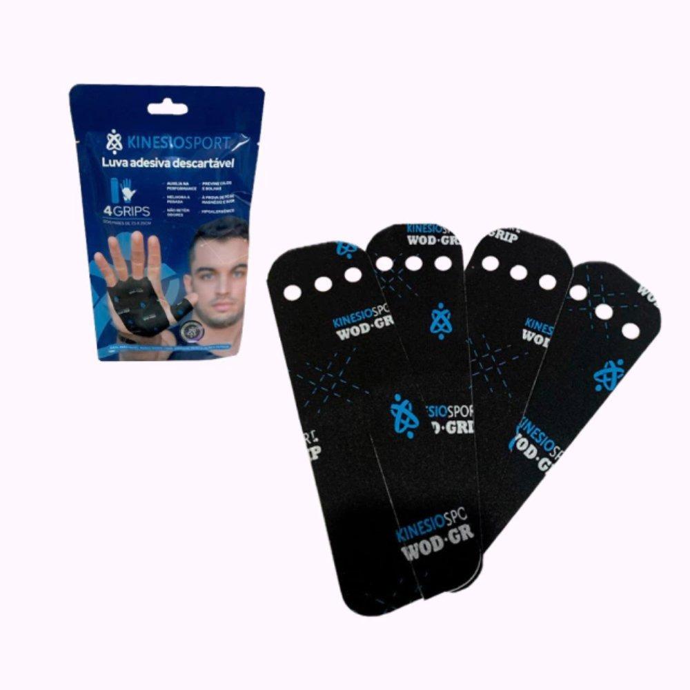 Luva Adesiva Descartável Wod Grip Kinesiosport 4 Tiras 7,5cmx25cm Tamanho M - 3