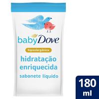 Sabonete Líquido Baby Dove Hidratação Enriquecida Refil 180 Ml - 1